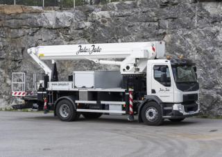 35 Nostolift Trailer Mounted Articulating Boom Lifts