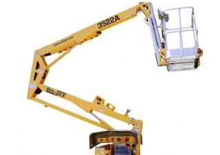 3522 A Bil-Jax Trailer Mounted Telescopic Boom Lifts