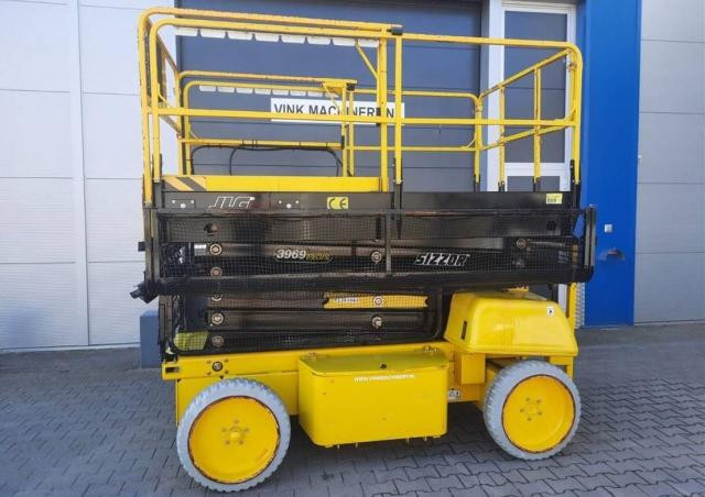 JLG 3969 e Wheeled scissor lifts (1996 - 2002) Specifications & Dimensions