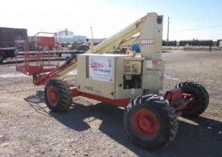 JLG 40 HA-4WD Wheeled Articulating Boom Lifts (1990 - 1992) Specifications & Dimensions