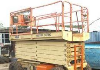 JLG 400 CRT Wheeled scissor lifts (2000 - 2002) Specifications & Dimensions
