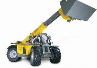 Kramer 4107 Telehandler Specs & Dimensions (2005 - 2007)