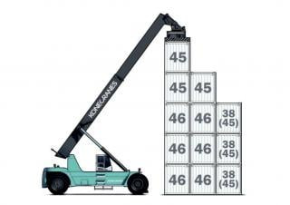 Konecranes 4228 TC6 (FD) Reach Stacker Specs & Dimensions (2019 - 2026)