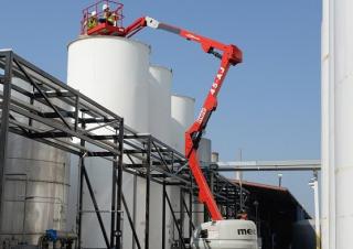 45-AJ MEC Wheeled Articulating Boom Lifts