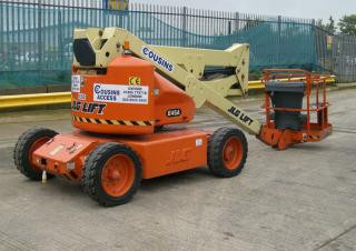 JLG 45 E Wheeled Articulating Boom Lifts (1993 - 1999) Specifications & Dimensions