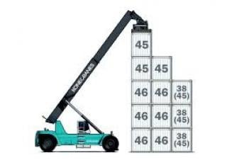 Konecranes 4646 CCX5 Reach Stacker Specs & Dimensions (2019 - 2026)