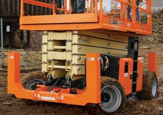 JLG 530LRT Wheeled scissor lifts (2016 - 2020) Specifications & Dimensions