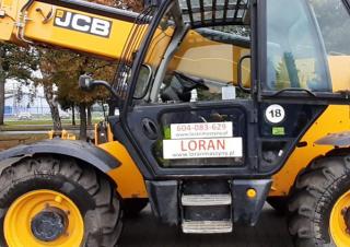 JCB 535V140 Telehandler Specs & Dimensions (2018 - 2020)