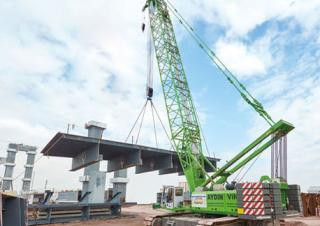 Sennebogen 5500 crane - load chart, specs & dimensions (2017 - 2021)