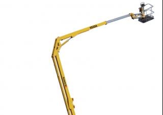 5533 A Haulotte Trailer Mounted Articulating Boom Lifts