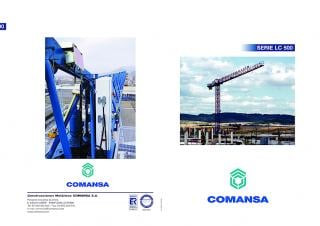 Comansa 5LC4010 crane - load chart, specs & dimensions (2003 - 2009)