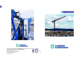 Comansa 5LC5010 crane - load chart, specs & dimensions (2003 - 2009)