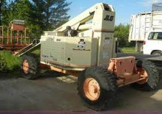JLG 60 HA Wheeled Articulating Boom Lifts (1990 - 1996) Specifications & Dimensions