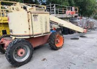 JLG 60 HT Wheeled Telescopic Boom Lifts (1987 - 1996) Specifications & Dimensions