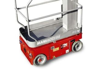 Manitou 60 V Single Vertical Mast Boom Lifts (2006 - 2014) Specifications & Dimensions