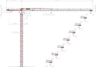 Wolffkran 6015.6 clear crane - load chart, specs & dimensions (2008 - 2018)