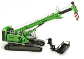 Sennebogen 6113 R crane - load chart, specs & dimensions (2019 - 2021)