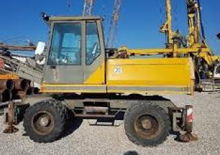 Sennebogen 612 M crane - load chart, specs & dimensions (1985 - 1998)