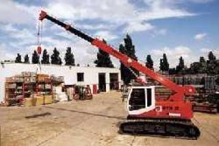 Sennebogen 613 R crane - load chart, specs & dimensions (1996 - 2002)