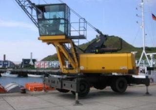 Sennebogen 625 M crane - load chart, specs & dimensions (1996 - 2013)