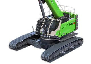Sennebogen 673 R crane - load chart, specs & dimensions (2019 - 2021)