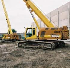 Sennebogen 683 HD crane - load chart, specs & dimensions (2004 - 2020)