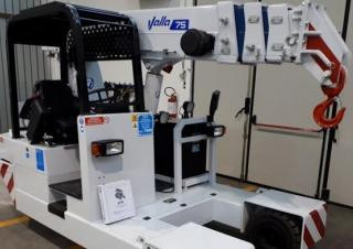 Valla 75 D crane - load chart, specs & dimensions (2005 - 2025)