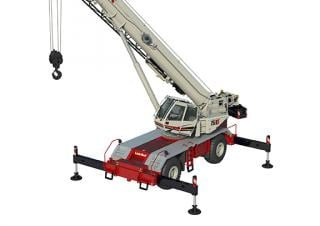 Link-Belt 75 RT crane - load chart, specs & dimensions (2017 - 2026)