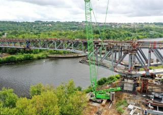 Sennebogen 7700G crane - load chart, specs & dimensions (2020 - 2026)