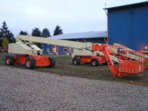 JLG 80 HX Wheeled Telescopic Boom Lifts (1988 - 2002) Specifications & Dimensions