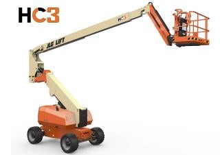 JLG 800AJ HC3 Wheeled Articulating Boom Lifts (2021 - 2026) Specifications & Dimensions