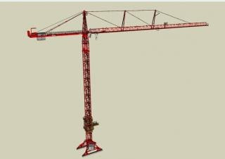 Wolffkran 8540 FL 20/40 crane - load chart, specs & dimensions (2001 - 2010)