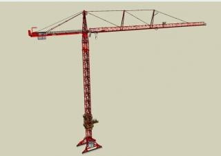 Wolffkran 8540 FL 20/40 crane - load chart, specs & dimensions (2001 - 2010)
