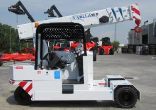 Valla 90 D crane - load chart, specs & dimensions (2005 - 2025)