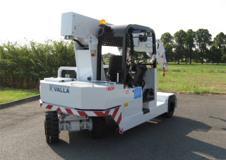 Valla 90 E crane - load chart, specs & dimensions (2005 - 2026)
