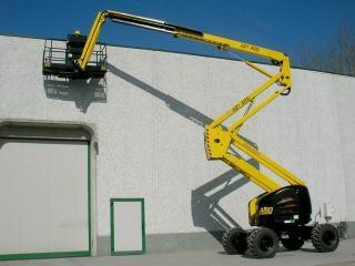 AIRO A 12 JRTD Wheeled Articulating Boom Lifts (2010 - 2014) Specifications & Dimensions