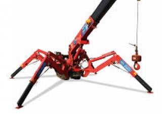 UNIC A 295 CR crane - load chart, specs & dimensions (2004 - 2006)