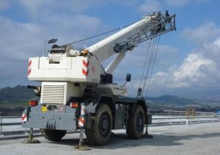 Terex Bendini A 600 crane - load chart, specs & dimensions (2009 - 2013)