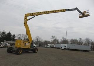 A 80 J Grove-Manlift Wheeled Articulating Boom Lifts