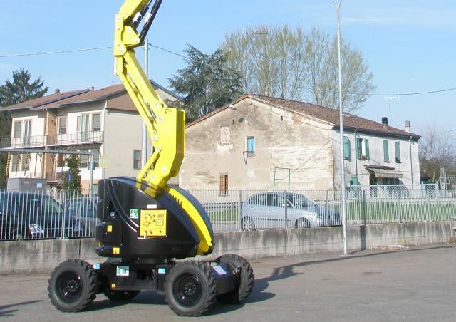 AIRO A12 JRTD Wheeled Articulating Boom Lifts (2015 - 2026) Specifications & Dimensions
