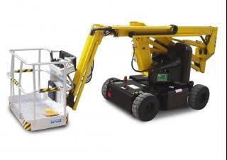AIRO A13 JE Wheeled Articulating Boom Lifts (2017 - 2026) Specifications & Dimensions