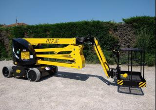 AIRO A17 JE Wheeled Articulating Boom Lifts (2019 - 2026) Specifications & Dimensions