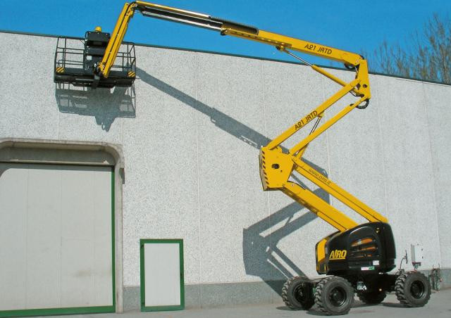 AIRO A23 JRTD Wheeled Articulating Boom Lifts (2015 - 2026) Specifications & Dimensions