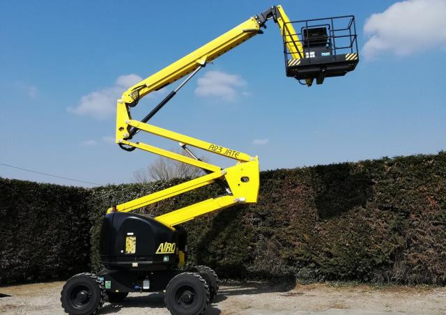 AIRO A23 JRTE Wheeled Articulating Boom Lifts (2015 - 2026) Specifications & Dimensions