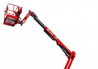 LGMG  A43JE Wheeled Articulating Boom Lifts (2025 - 2026) Specifications & Dimensions