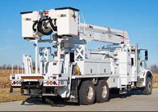 AA50E-E80 Altec Trailer Mounted Articulating Boom Lifts