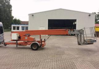 AB 20/22 K Böcker Trailer Mounted Telescopic Boom Lifts