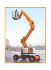 AB 50 J Snorkel Wheeled Articulating Boom Lifts