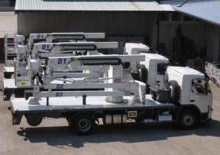 AB 6.5 Combi Barin Trailer Mounted Articulating Boom Lifts