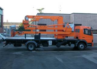 AB 7/S Barin Trailer Mounted Articulating Boom Lifts